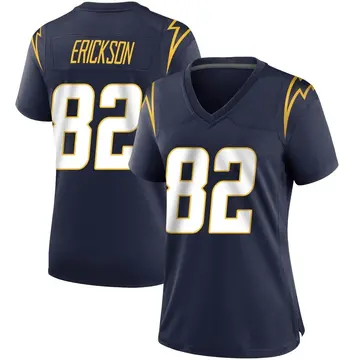 Women's Alex Erickson Los Angeles Chargers Game Navy Team Color Jersey