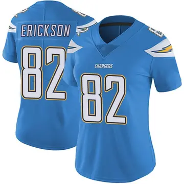 Women's Alex Erickson Los Angeles Chargers Limited Blue Powder Vapor Untouchable Alternate Jersey