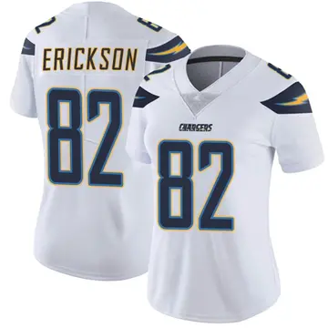 Women's Alex Erickson Los Angeles Chargers Limited White Vapor Untouchable Jersey