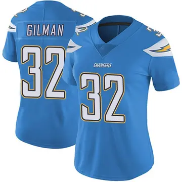 Women's Alohi Gilman Los Angeles Chargers Limited Blue Powder Vapor Untouchable Alternate Jersey