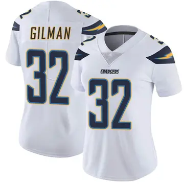 Women's Alohi Gilman Los Angeles Chargers Limited White Vapor Untouchable Jersey