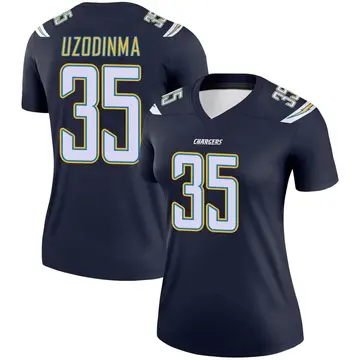 Women's Amechi Uzodinma Los Angeles Chargers Legend Navy Jersey