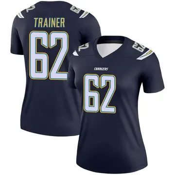 Women's Andrew Trainer Los Angeles Chargers Legend Navy Jersey