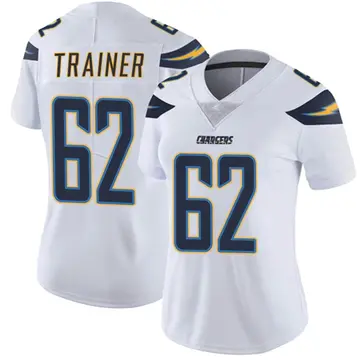 Women's Andrew Trainer Los Angeles Chargers Limited White Vapor Untouchable Jersey