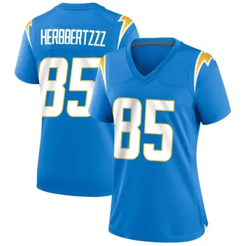 Women's Antonio Gates Los Angeles Chargers Game Blue Powder Alternate Jersey