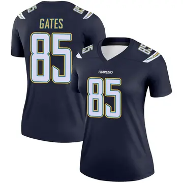 Women's Antonio Gates Los Angeles Chargers Legend Navy Jersey