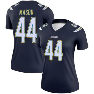 Women's Ben Mason Los Angeles Chargers Legend Navy Jersey