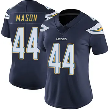 Women's Ben Mason Los Angeles Chargers Limited Navy Team Color Vapor Untouchable Jersey