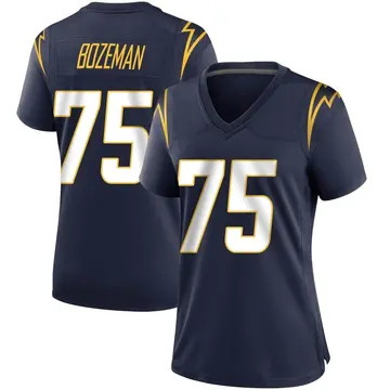 Women's Bradley Bozeman Los Angeles Chargers Game Navy Team Color Jersey