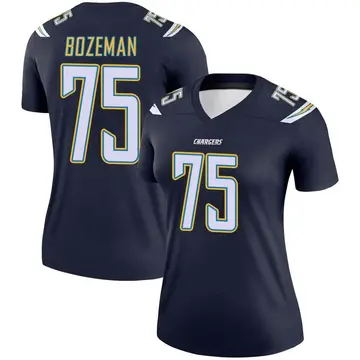 Women's Bradley Bozeman Los Angeles Chargers Legend Navy Jersey