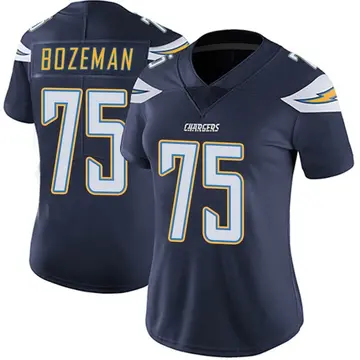 Women's Bradley Bozeman Los Angeles Chargers Limited Navy Team Color Vapor Untouchable Jersey