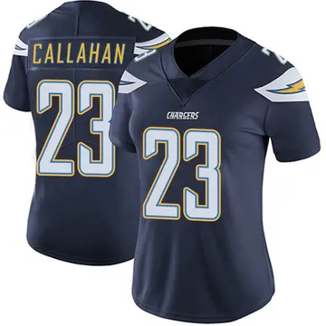 Women's Bryce Callahan Los Angeles Chargers Limited Navy Team Color Vapor Untouchable Jersey