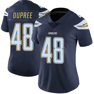 Women's Bud Dupree Los Angeles Chargers Limited Navy Team Color Vapor Untouchable Jersey