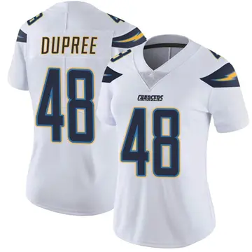 Women's Bud Dupree Los Angeles Chargers Limited White Vapor Untouchable Jersey