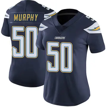 Women's Caleb Murphy Los Angeles Chargers Limited Navy Team Color Vapor Untouchable Jersey