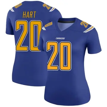 Women's Cam Hart Los Angeles Chargers Legend Royal Color Rush Jersey