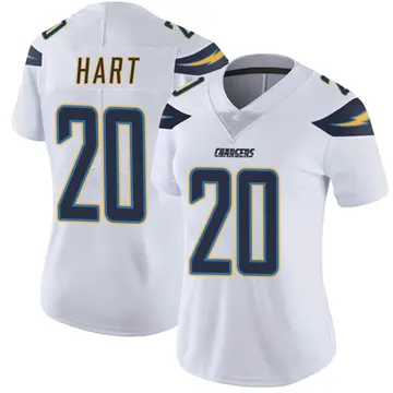 Women's Cam Hart Los Angeles Chargers Limited White Vapor Untouchable Jersey