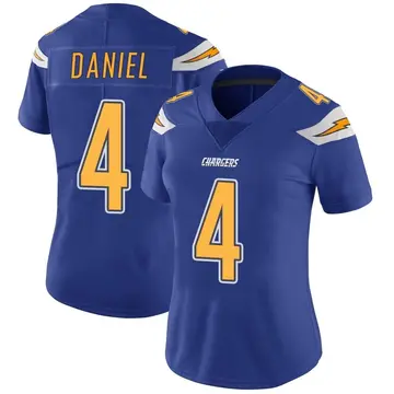 Women's Chase Daniel Los Angeles Chargers Limited Royal Color Rush Vapor Untouchable Jersey