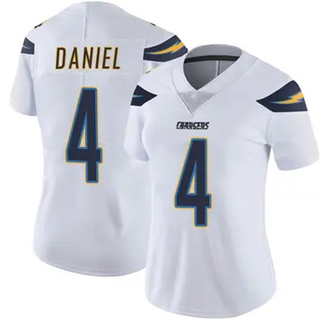 Women's Chase Daniel Los Angeles Chargers Limited White Vapor Untouchable Jersey