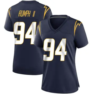 Women's Chris Rumph II Los Angeles Chargers Game Navy Team Color Jersey