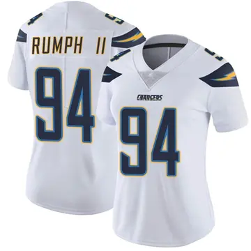 Women's Chris Rumph II Los Angeles Chargers Limited White Vapor Untouchable Jersey