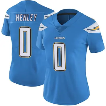 Women's Daiyan Henley Los Angeles Chargers Limited Blue Powder Vapor Untouchable Alternate Jersey