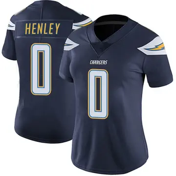 Women's Daiyan Henley Los Angeles Chargers Limited Navy Team Color Vapor Untouchable Jersey