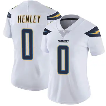 Women's Daiyan Henley Los Angeles Chargers Limited White Vapor Untouchable Jersey