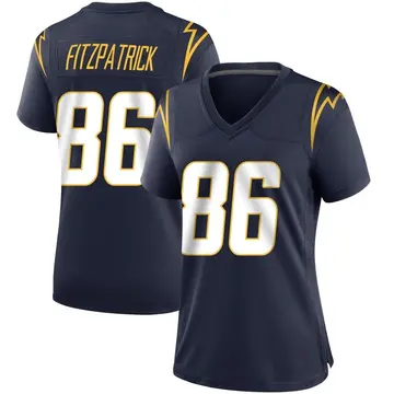 Women's Dez Fitzpatrick Los Angeles Chargers Game Navy Team Color Jersey