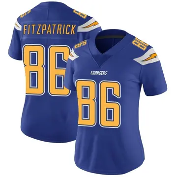 Women's Dez Fitzpatrick Los Angeles Chargers Limited Royal Color Rush Vapor Untouchable Jersey