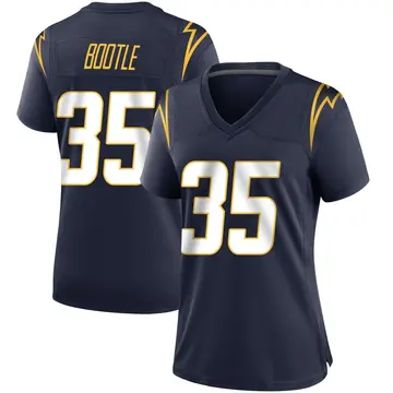 Women's Dicaprio Bootle Los Angeles Chargers Game Navy Team Color Jersey