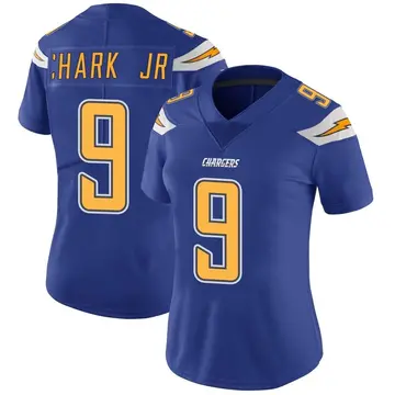 Women's DJ Chark Jr. Los Angeles Chargers Limited Royal Color Rush Vapor Untouchable Jersey