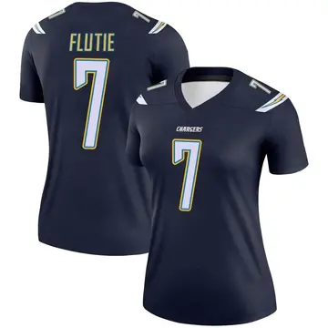 Women's Doug Flutie Los Angeles Chargers Legend Navy Jersey