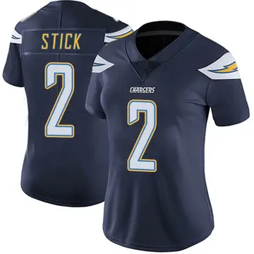 Women's Easton Stick Los Angeles Chargers Limited Navy Team Color Vapor Untouchable Jersey