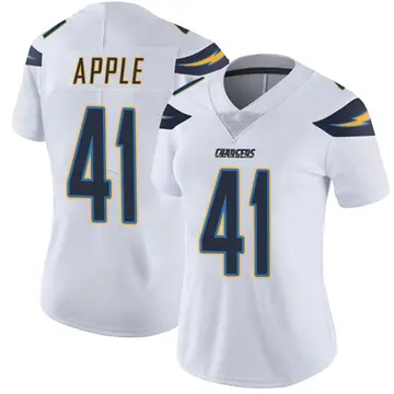 Women's Eli Apple Los Angeles Chargers Limited White Vapor Untouchable Jersey