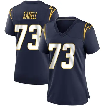 Women's Foster Sarell Los Angeles Chargers Game Navy Team Color Jersey