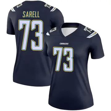 Women's Foster Sarell Los Angeles Chargers Legend Navy Jersey