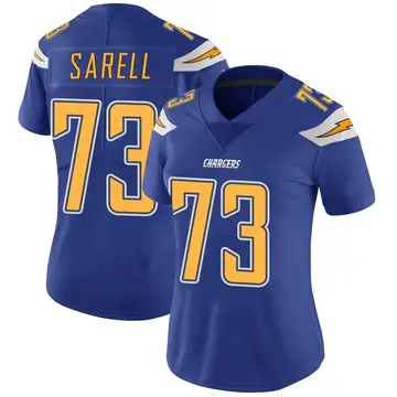 Women's Foster Sarell Los Angeles Chargers Limited Royal Color Rush Vapor Untouchable Jersey