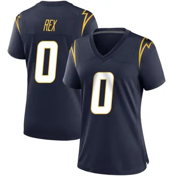 Women's Isaac Rex Los Angeles Chargers Game Navy Team Color Jersey