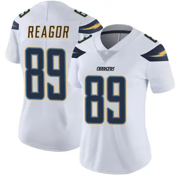 Women's Jalen Reagor Los Angeles Chargers Limited White Vapor Untouchable Jersey