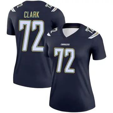 Women's Jerrod Clark Los Angeles Chargers Legend Navy Jersey