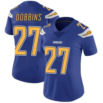 Women's J.K. Dobbins Los Angeles Chargers Limited Royal Color Rush Vapor Untouchable Jersey