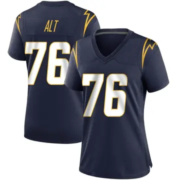 Women's Joe Alt Los Angeles Chargers Game Navy Team Color Jersey