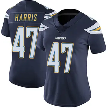 Women's Josh Harris Los Angeles Chargers Limited Navy Team Color Vapor Untouchable Jersey