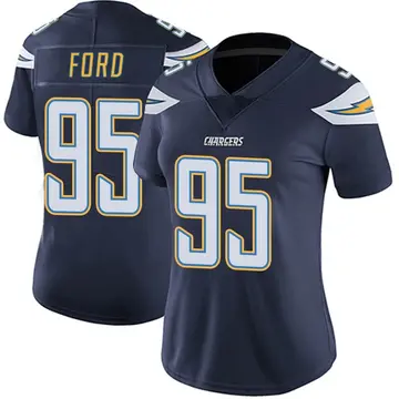 Women's Poona Ford Los Angeles Chargers Limited Navy Team Color Vapor Untouchable Jersey