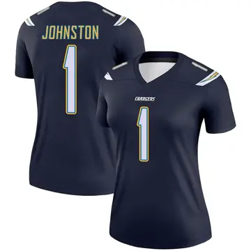 Women's Quentin Johnston Los Angeles Chargers Legend Navy Jersey