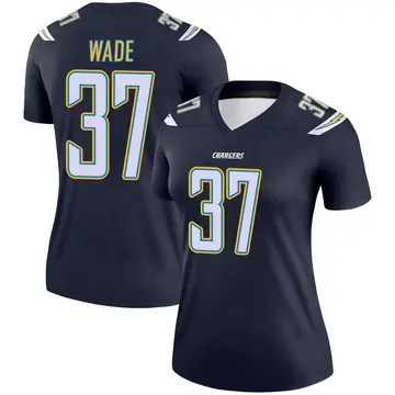 Women's Shaun Wade Los Angeles Chargers Legend Navy Jersey