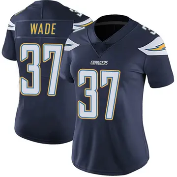 Women's Shaun Wade Los Angeles Chargers Limited Navy Team Color Vapor Untouchable Jersey