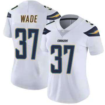 Women's Shaun Wade Los Angeles Chargers Limited White Vapor Untouchable Jersey