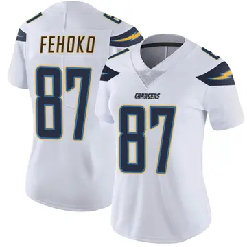 Women's Simi Fehoko Los Angeles Chargers Limited White Vapor Untouchable Jersey